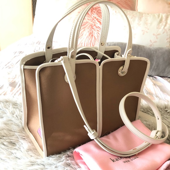 Kate Spade Medium Sam Canvas Satchel - Picture 9 of 9